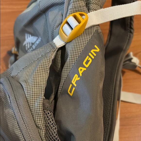High Sierra Gray & Yellow Hydration Hiking Backpack main image 7